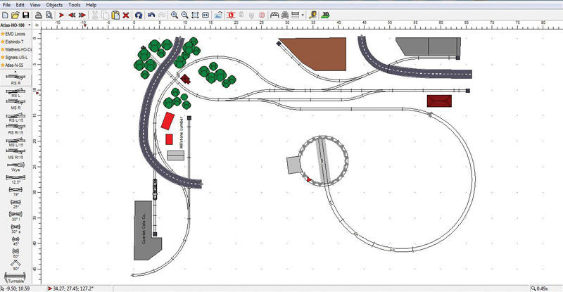 Atlas Track Planning Software is proud to offer downloadable track planning software for your use in creating magnificent layouts in HO, N & O scales using Atlas track. This software allows you to create and customize your very own layout, view it as a 3D model and then generate a shopping list to make your dream layout a reality.